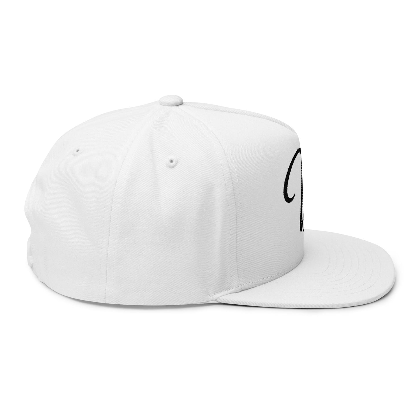 Flat Bill Cap (Embroidery)