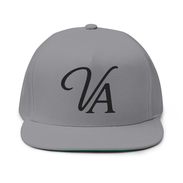 Flat Bill Cap (Embroidery)